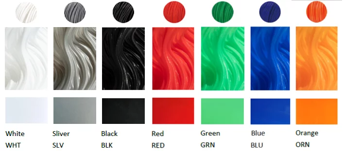 petg filament colour options